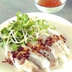 Best 16. Flour Cake Roll with shredded Shrimp & pork patty- Banh cuon tom chay cha in San Francisco, CA